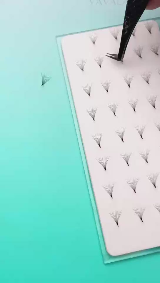 Ventilateurs loose 5D faits à la main avec base pointue /500 ventilateurs