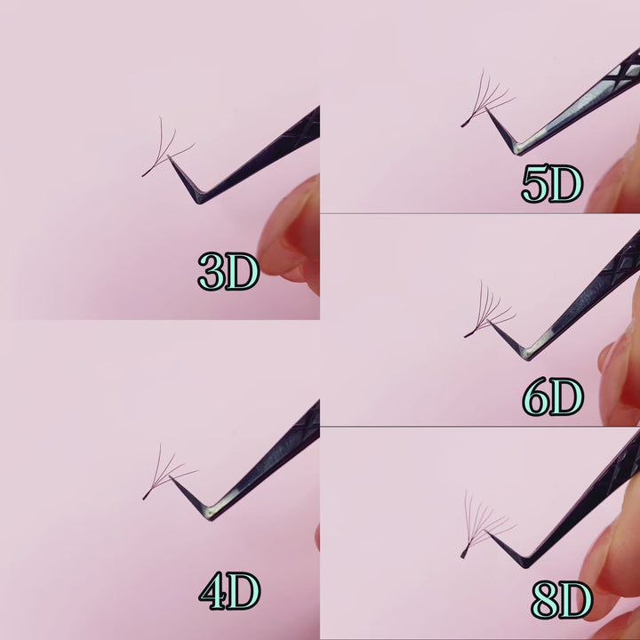 W-Shape  Premade Volume Fan Lash Extensions