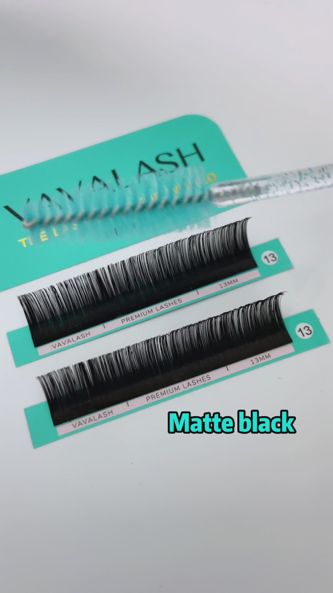 premium matte black lashes