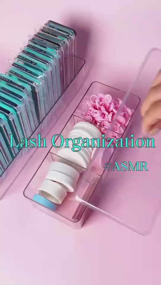 Transparent Eyelash Storage Box