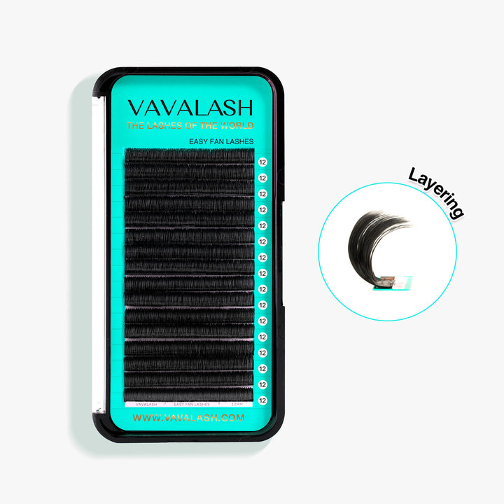 0.05MM 3D Easy Fan Mega Volume Eyelash Extensions