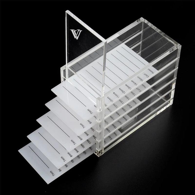 5 Layers Acrylic Eyelash Storage Box