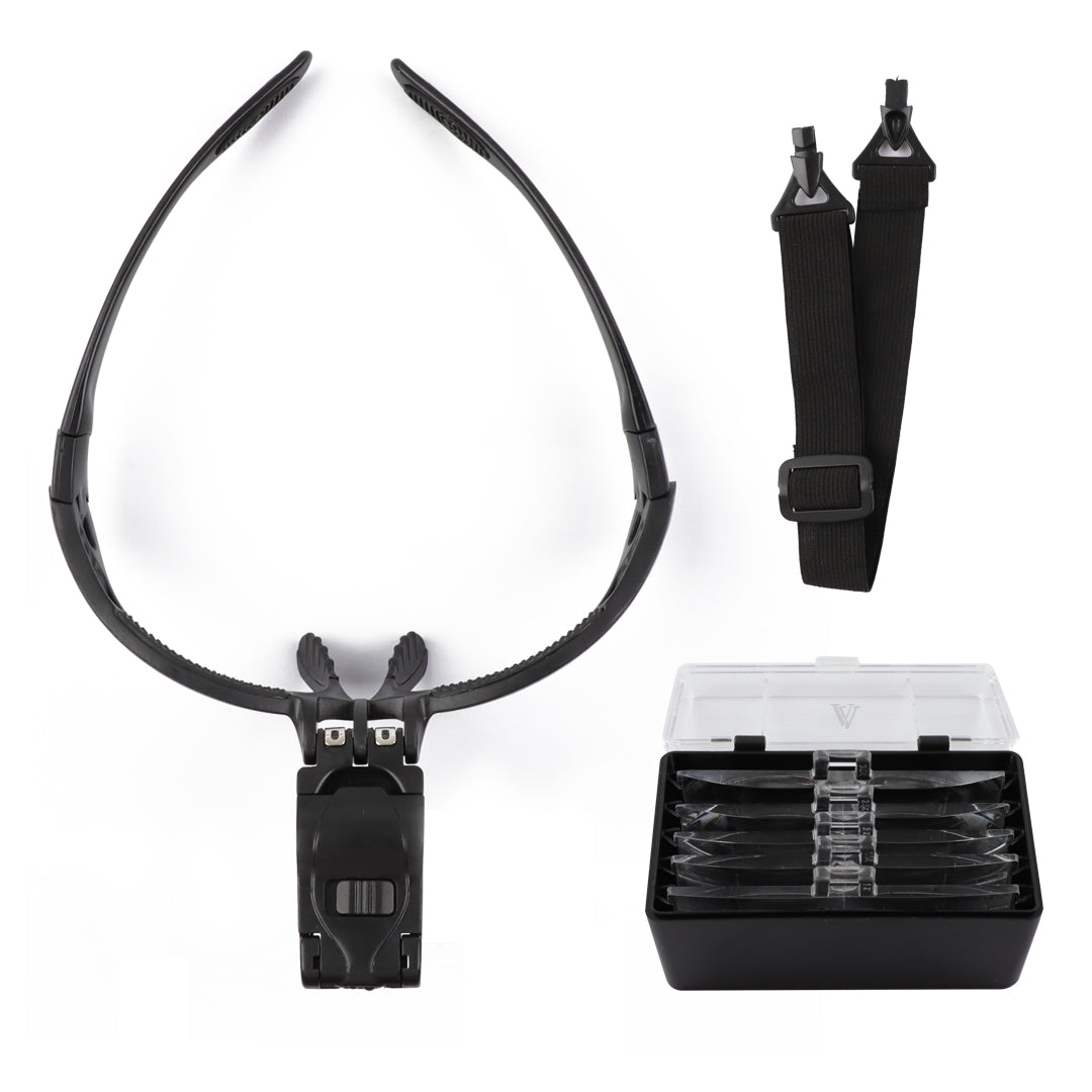 LED Light Lamp Magnifying Glasses For False Lashes