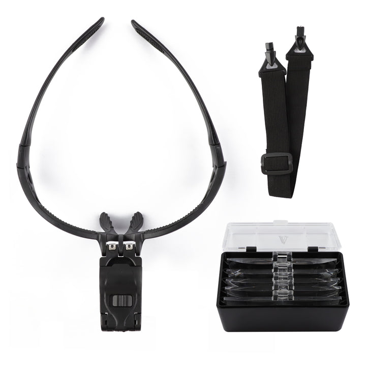 LED Light Lamp Magnifying Glasses For False Lashes