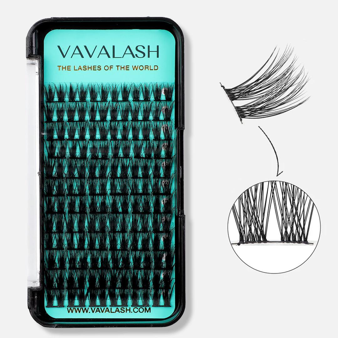 Individual Cluster DIY Lashes 72 PCS 8-16 Mixed Length Style 004