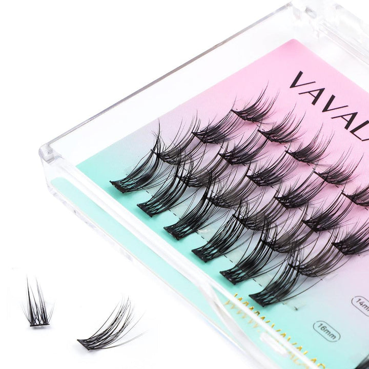 Individual Cluster DIY Lashes 42 PCS 10-16 Mixed Length Style 009