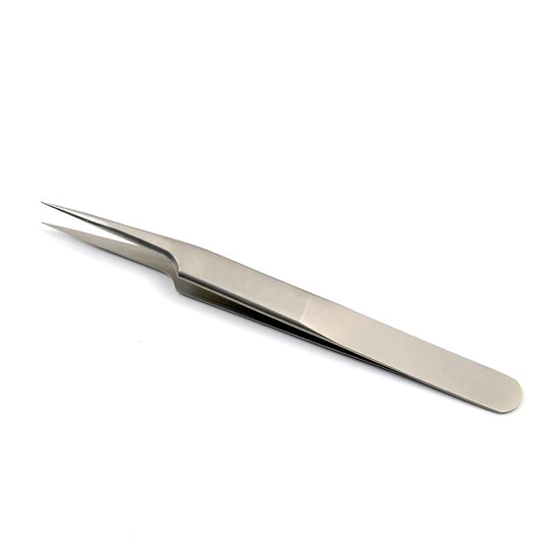 Tweezers 5A-SA Straight Tweezers for Professional Eyelash Extension - VAVALASH