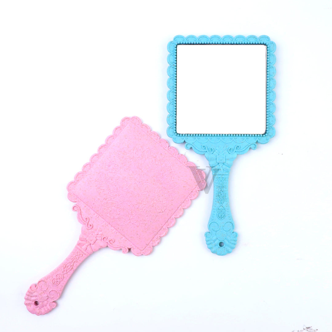 Handheld Square Mirror