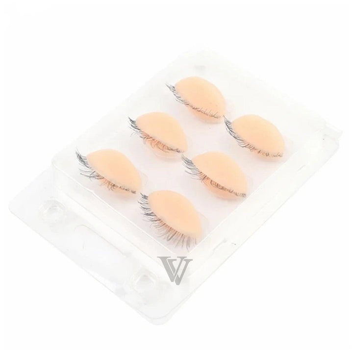 Eyelash Extensions Mannequin and Eyelids Training Combo Pack - VAVALASH