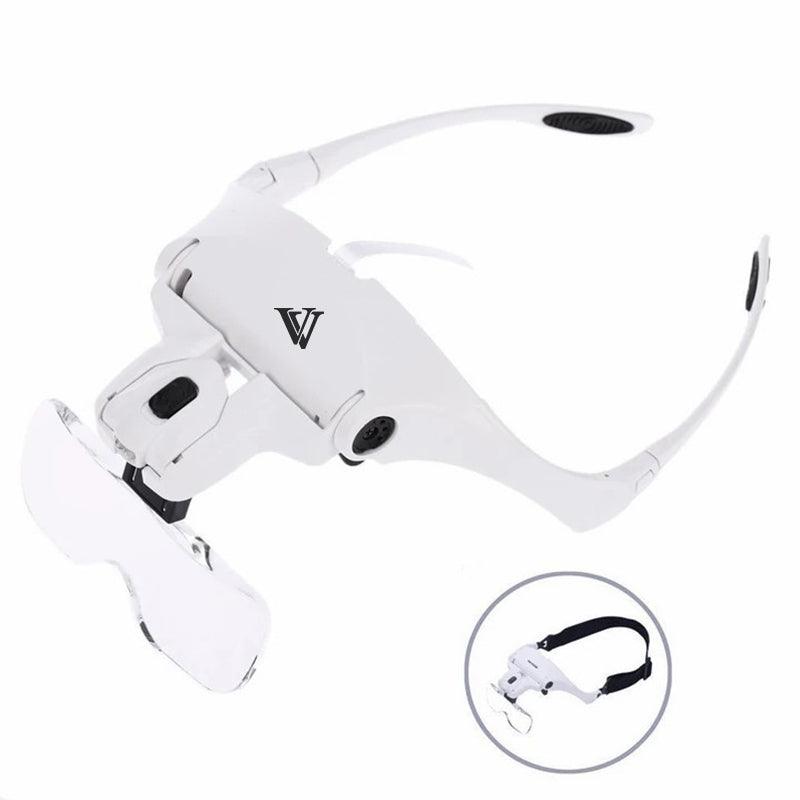 LED Light Magnifying Spec Glasses